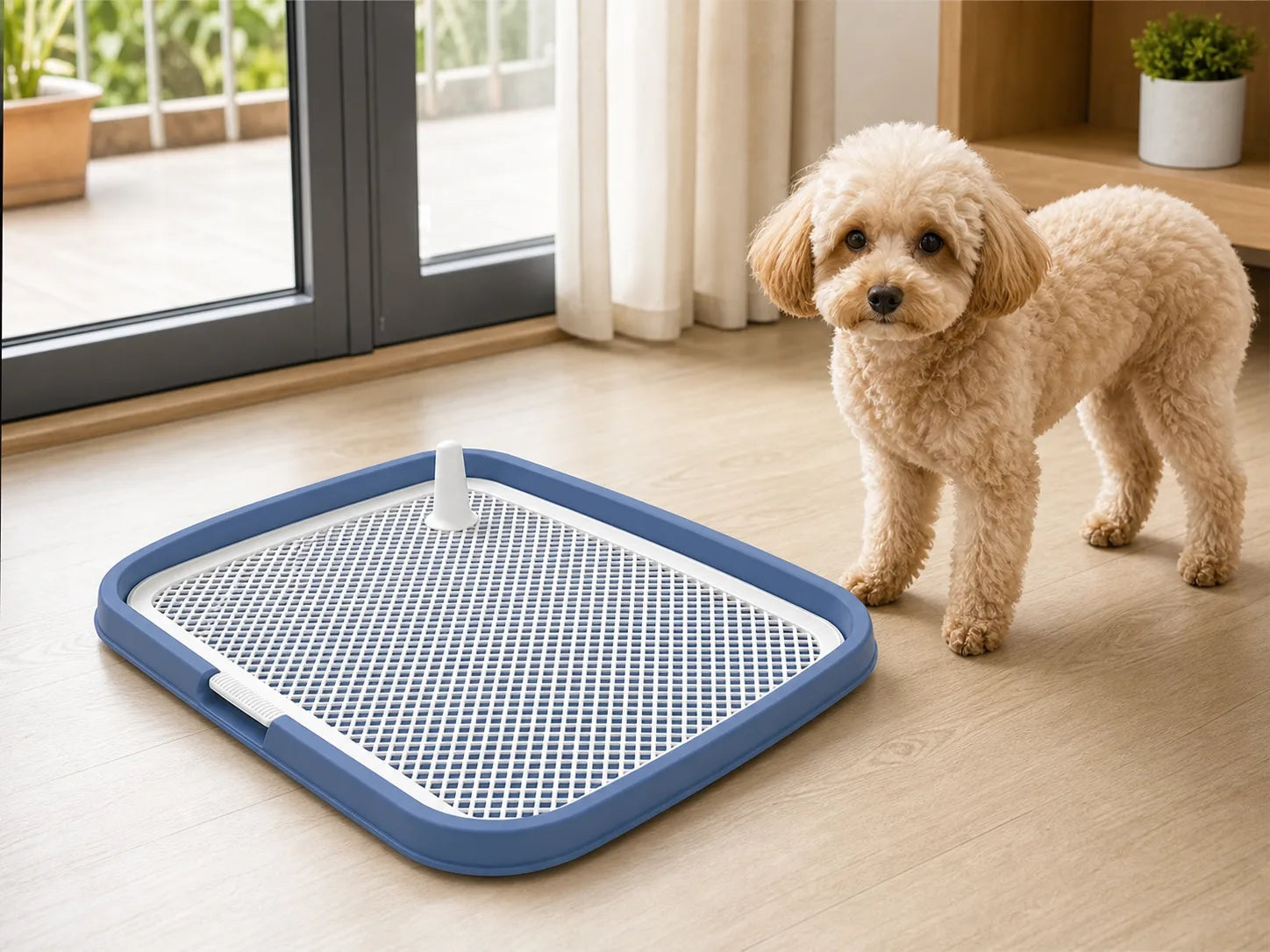 Easy-Rinse Dog Potty Tray detail view 3
