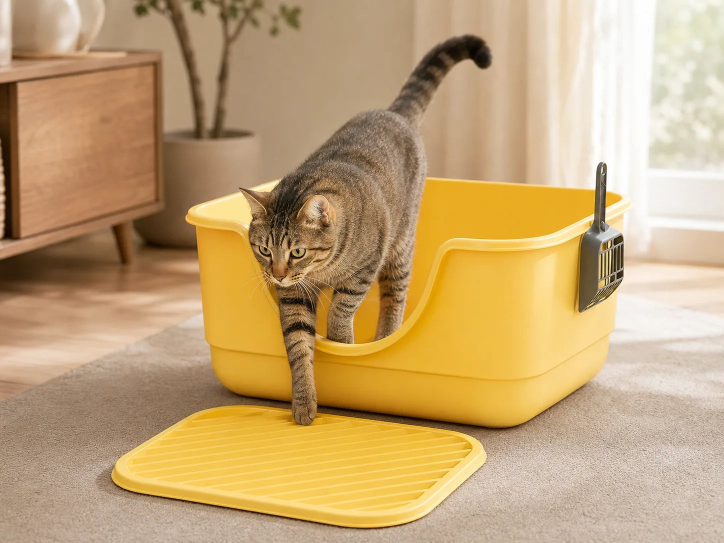 High-Side Open Litter Tray detail view 3