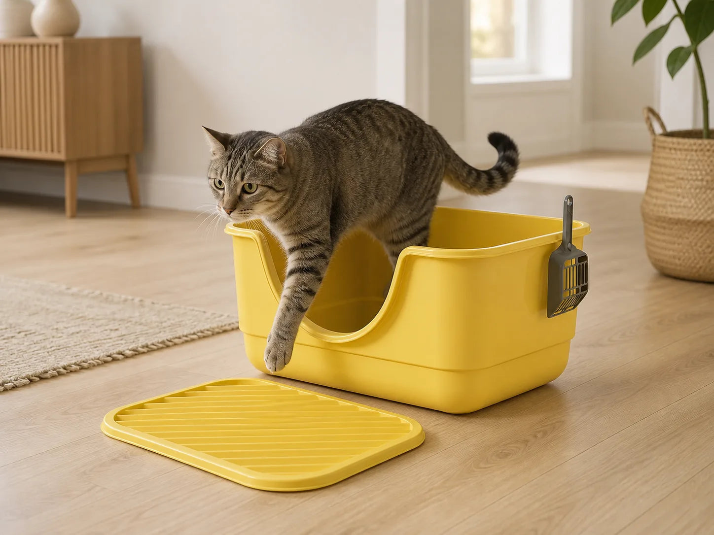 High-Side Open Litter Tray detail view 4