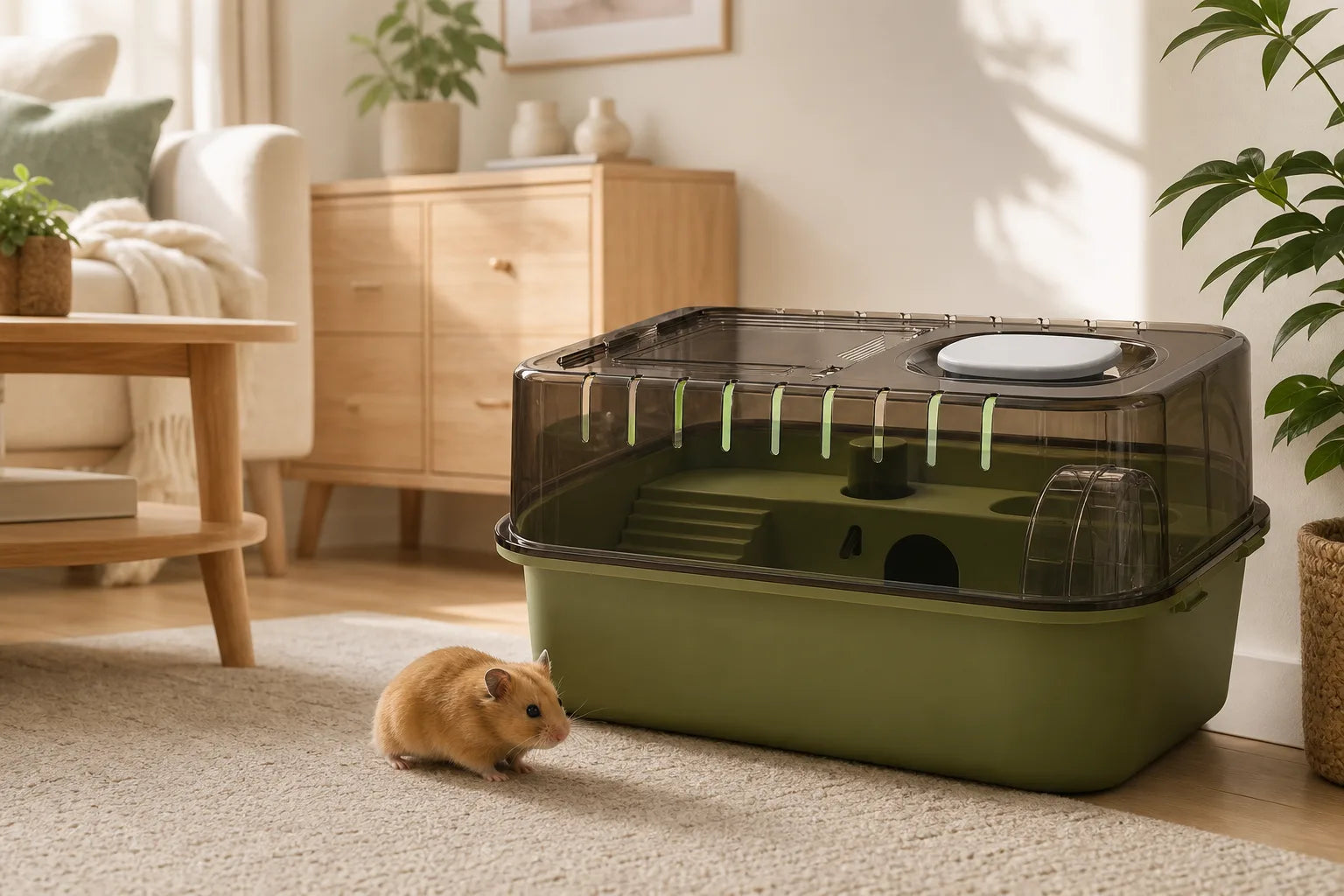 XL Panorama Hamster Habitat detail view 4